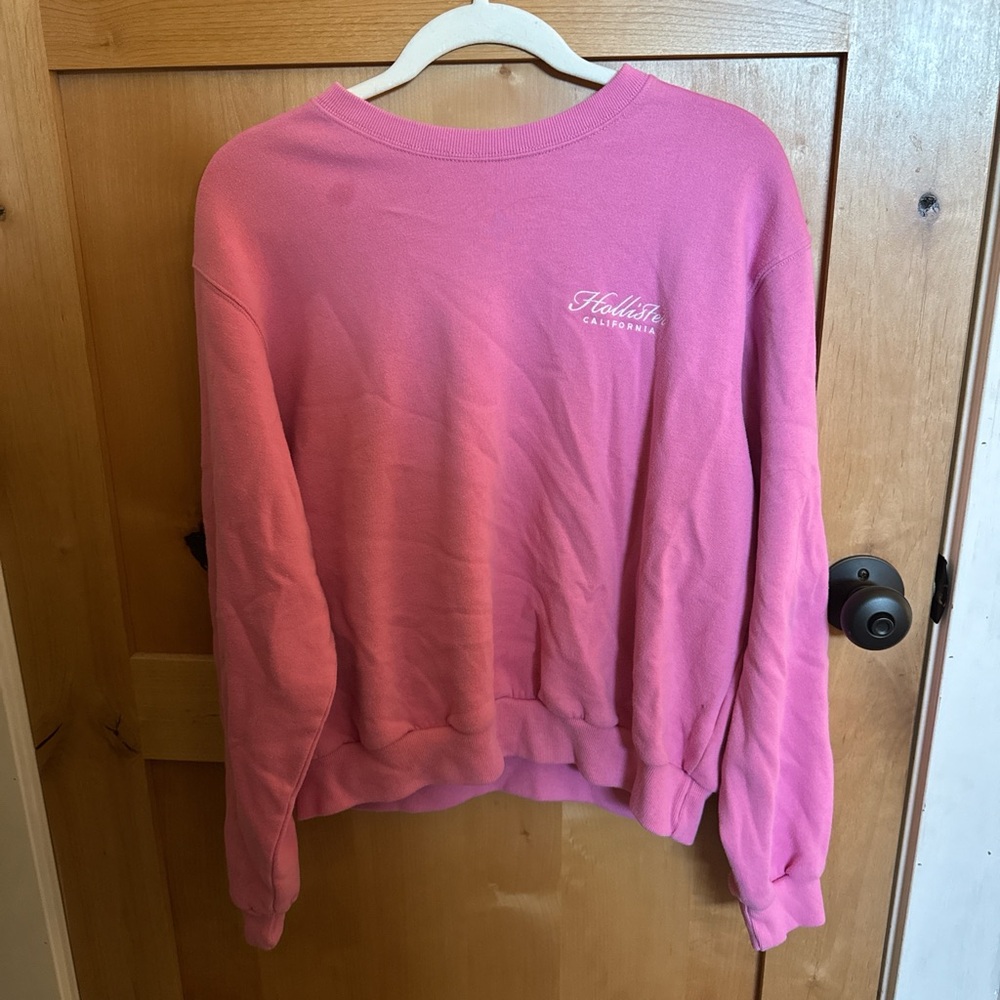 Pink Hollister Sweatshirt